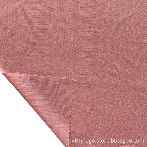 Glatt 100% Rayon Slub Effekt gewebter Gewebe